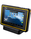 Getac Z710EX rugged tablet - front right view
