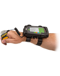 Honeywell D70E wearable rugged computer - working view